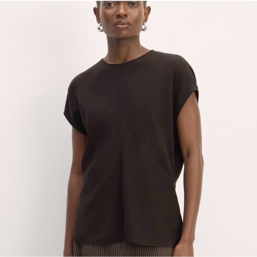 Everlane The Drape Top in Butterlite